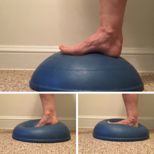 Ankle strengthening helps avoid my Achilles Tendonitis