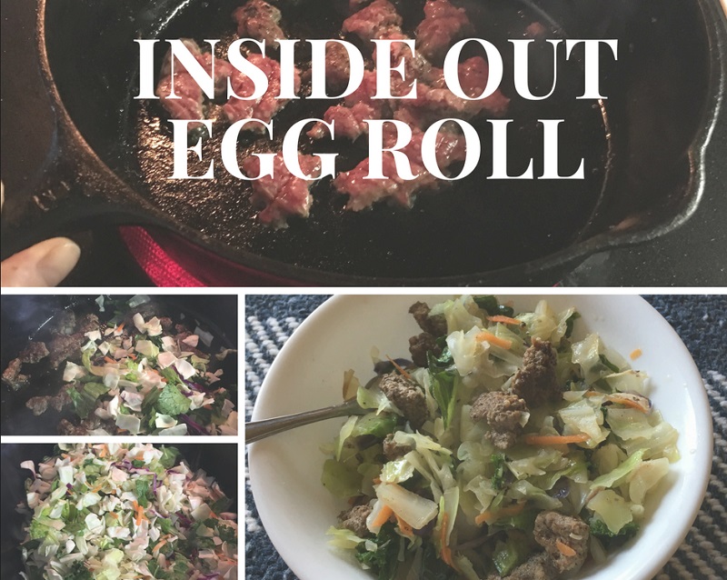 inside out egg roll