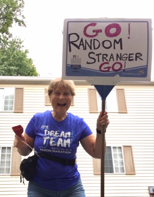 Go Random Stranger - what I learned about Supporting the Runners