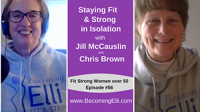 Staying Fit and Strong in Isolation with Jill McCauslin and Chris Brown