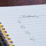 improving my schedule with a to do list