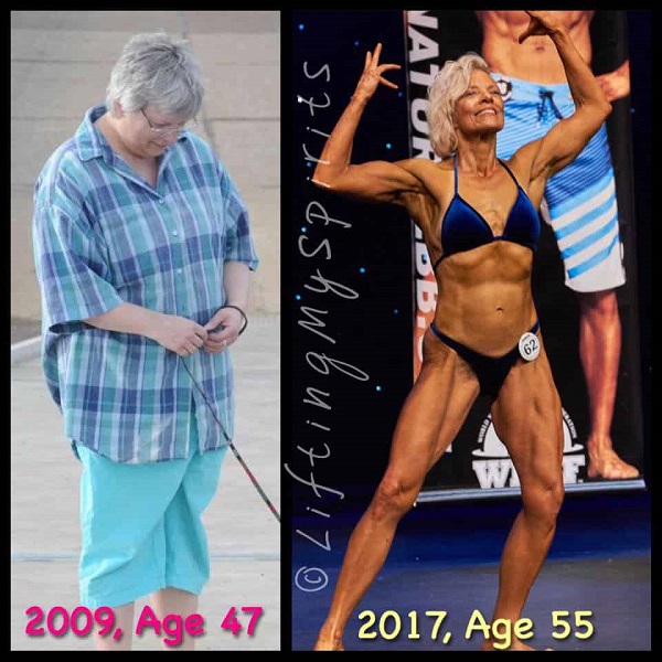Lifting My Spirits - Tammy White  - Before and After