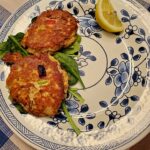 Salmon and sardine patties