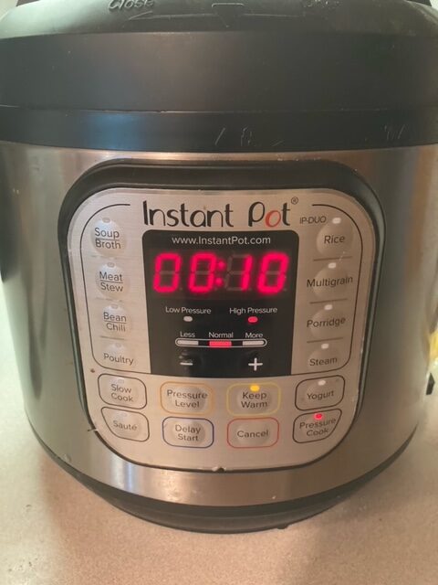 cabbage and onions in the instant pot