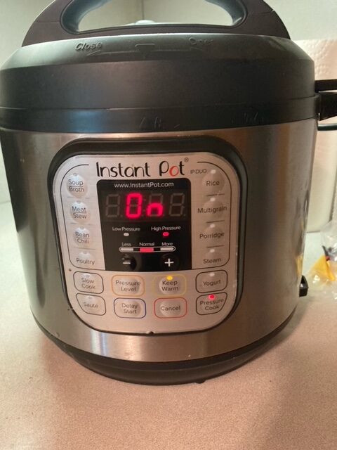 cabbage and onion in the instant pot