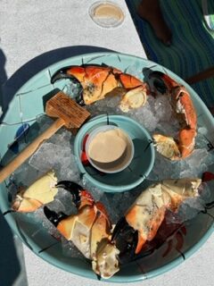 Making winter meals colorful - seafood