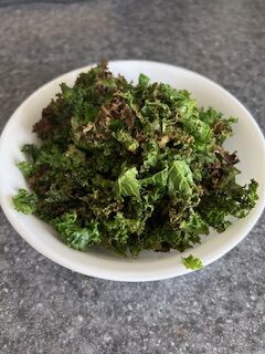 home made kale chips
