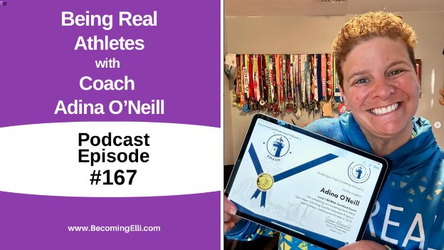 Being Real Athletes with Coach Adina O'Neill podcast episode167