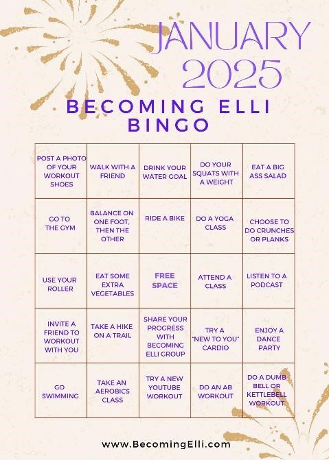 Becoming Elli Bingo January 2025 - jpg