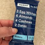 a review of the blueberry rx bar -